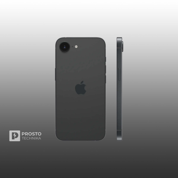 Смартфон Apple iPhone 16e 512 ГБ, Dual nano SIM + eSIM, Black